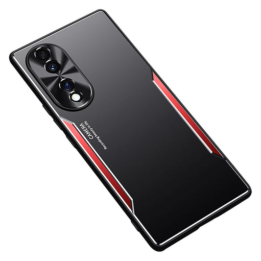 Honor 70 5G Handyhülle – Aluminiumlegierung + TPU, kratzfestes Gehäuse, stoßfeste