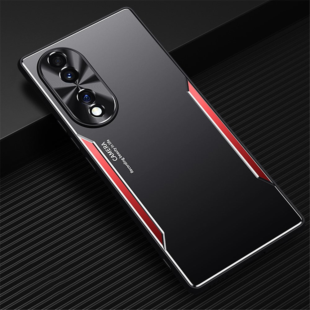 For Honor 70 5G Aluminium Alloy+TPU Anti-Scratch Case Shockproof Phone Cover