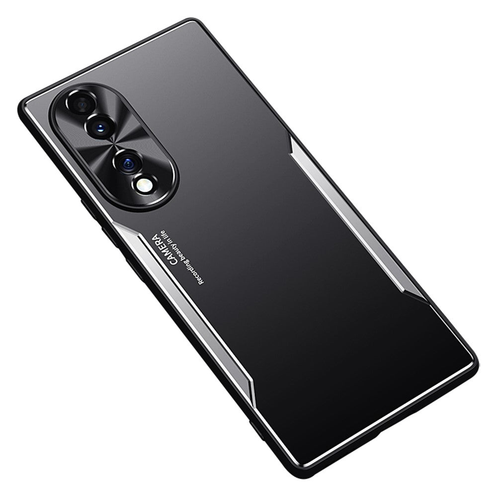 For Honor 70 5G Aluminium Alloy+TPU Anti-Scratch Case Shockproof Phone Cover