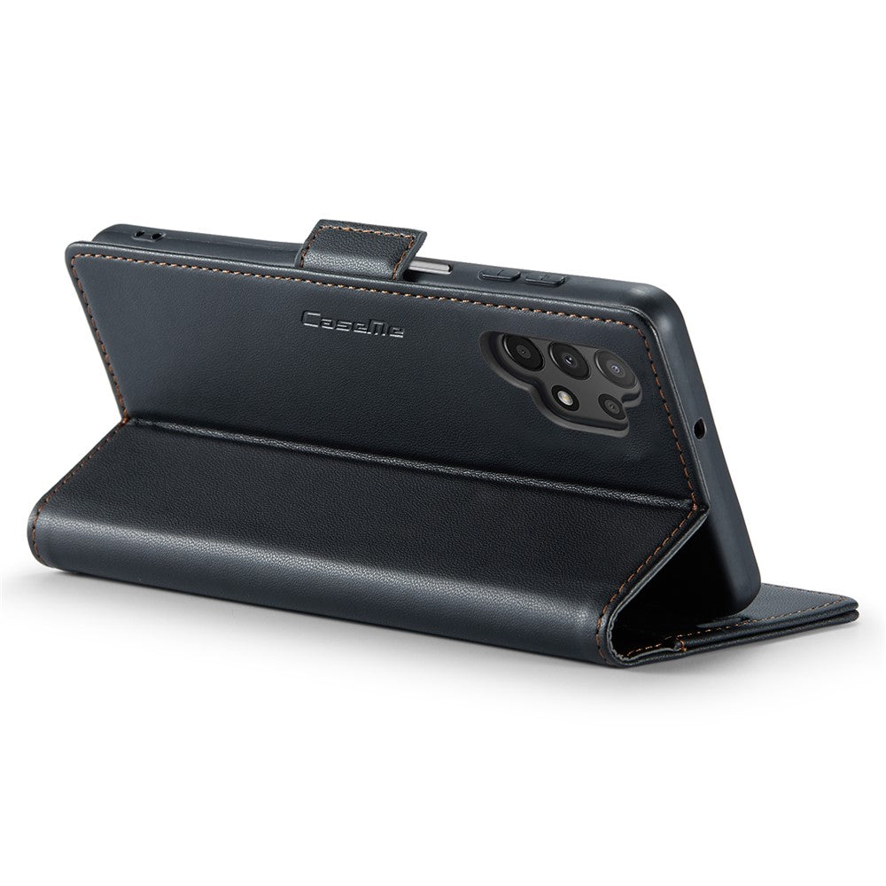 Galaxy A13 4G/5G / A04s 4G / A04 4G / M13 5G Glänzende Wallet-Hülle – RFID-Schutz & Ständer