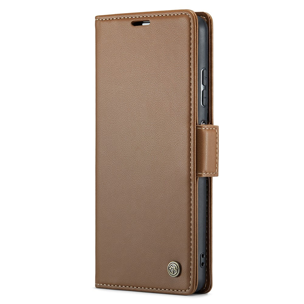 For Xiaomi Redmi Note 12 4G Leather Case CASEME 023 RFID Blocking 3 Card Slot Mobile Cover