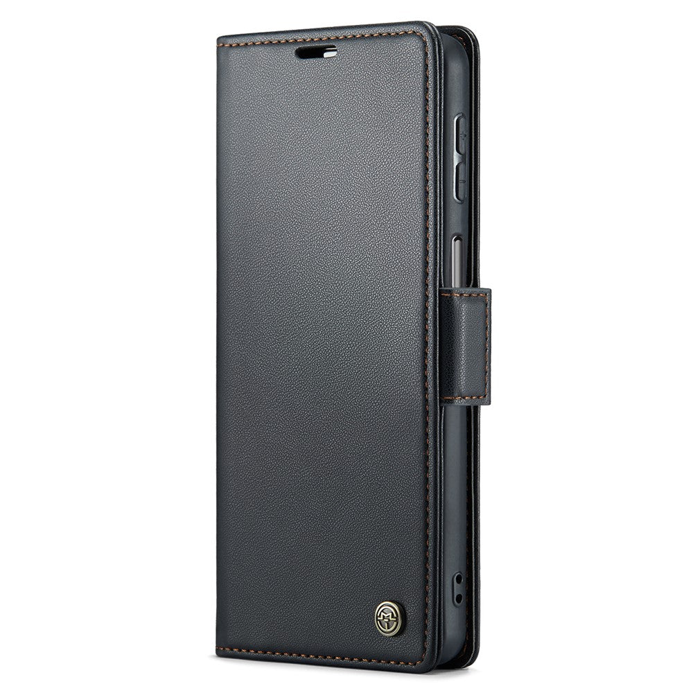 Galaxy A32 5G / M32 5G Glänzende Wallet-Hülle – RFID-Schutz & Ständer