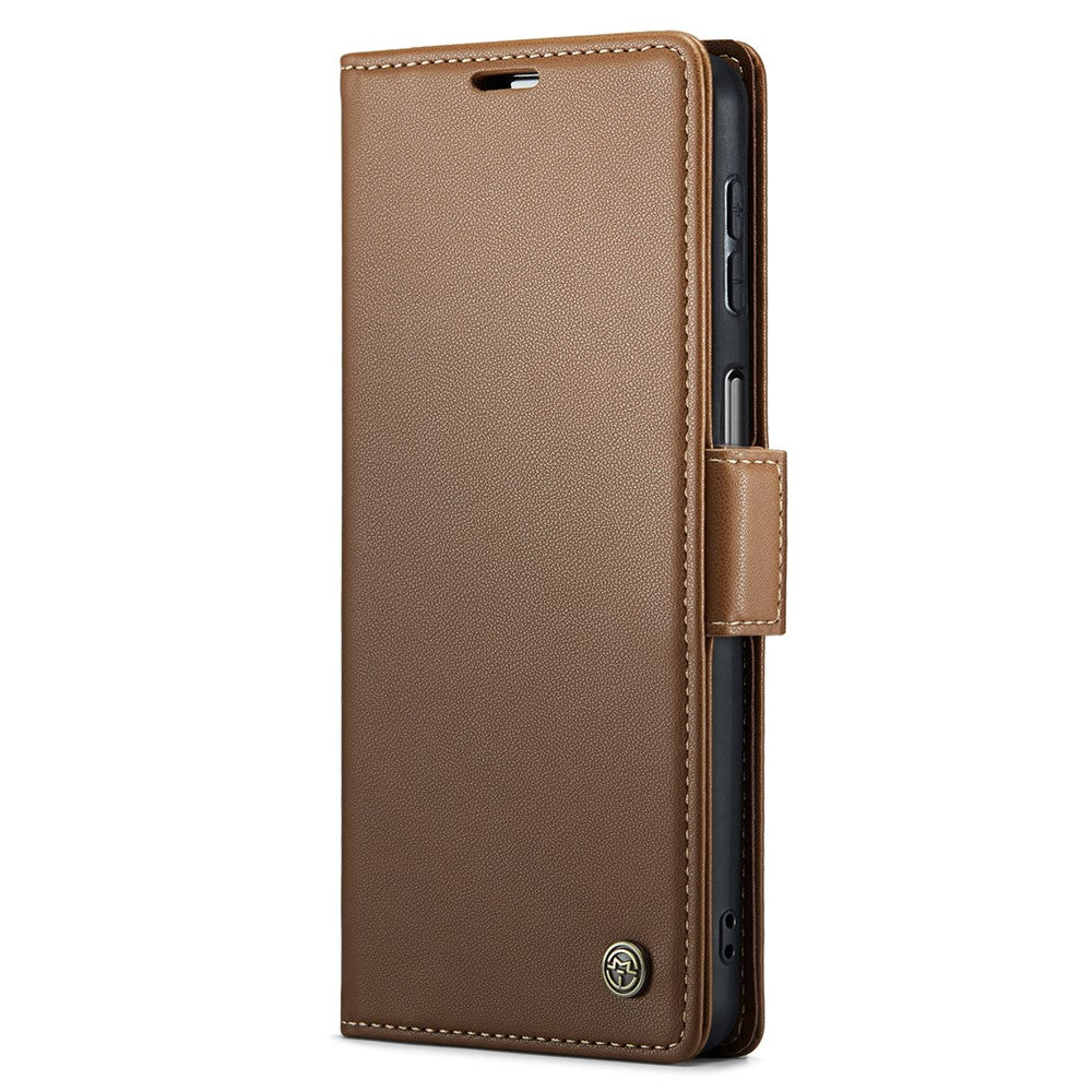 Galaxy A32 5G / M32 5G Glänzende Wallet-Hülle – RFID-Schutz & Ständer