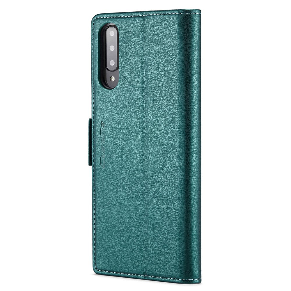 Galaxy A70 / A70s Glänzende Wallet-Hülle – RFID-Schutz & Ständer