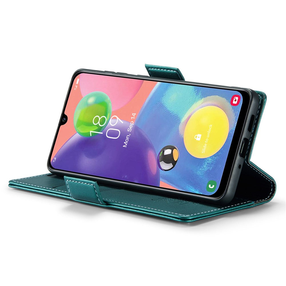 Galaxy A70 / A70s Glänzende Wallet-Hülle – RFID-Schutz & Ständer