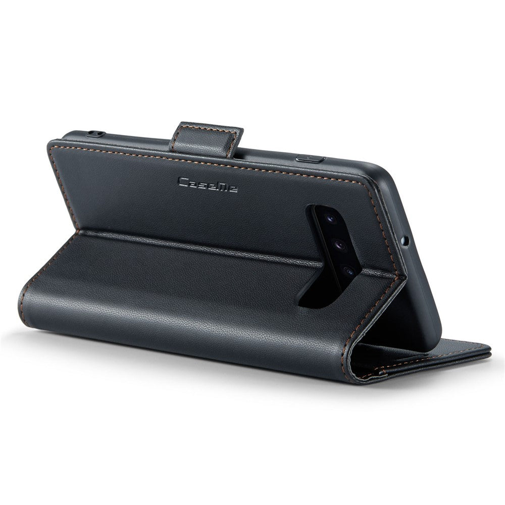 Galaxy S10 4G Glänzende Wallet-Hülle – RFID-Schutz & Ständer