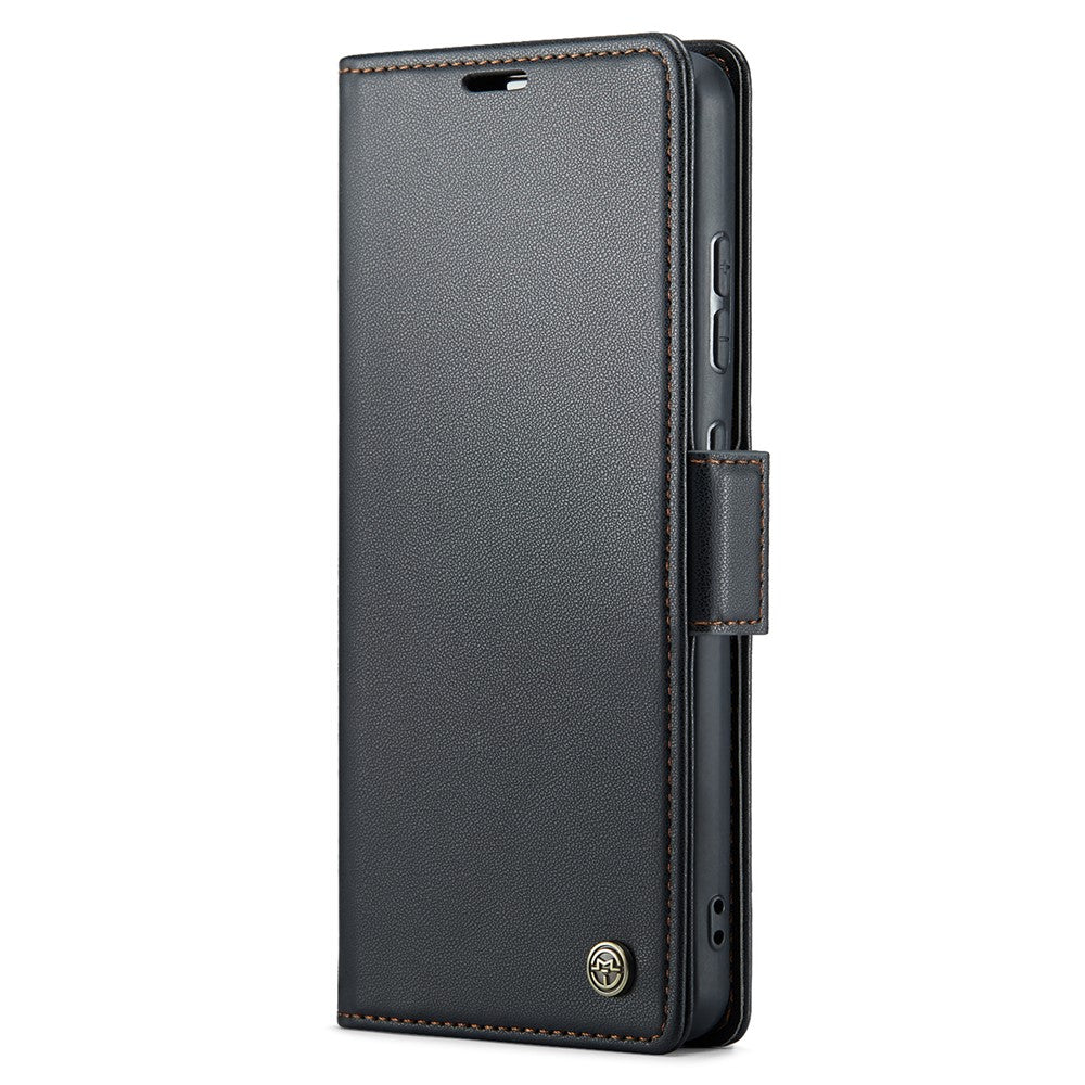 Galaxy A51 4G / M40S Glänzende Wallet-Hülle – RFID-Schutz & Ständer