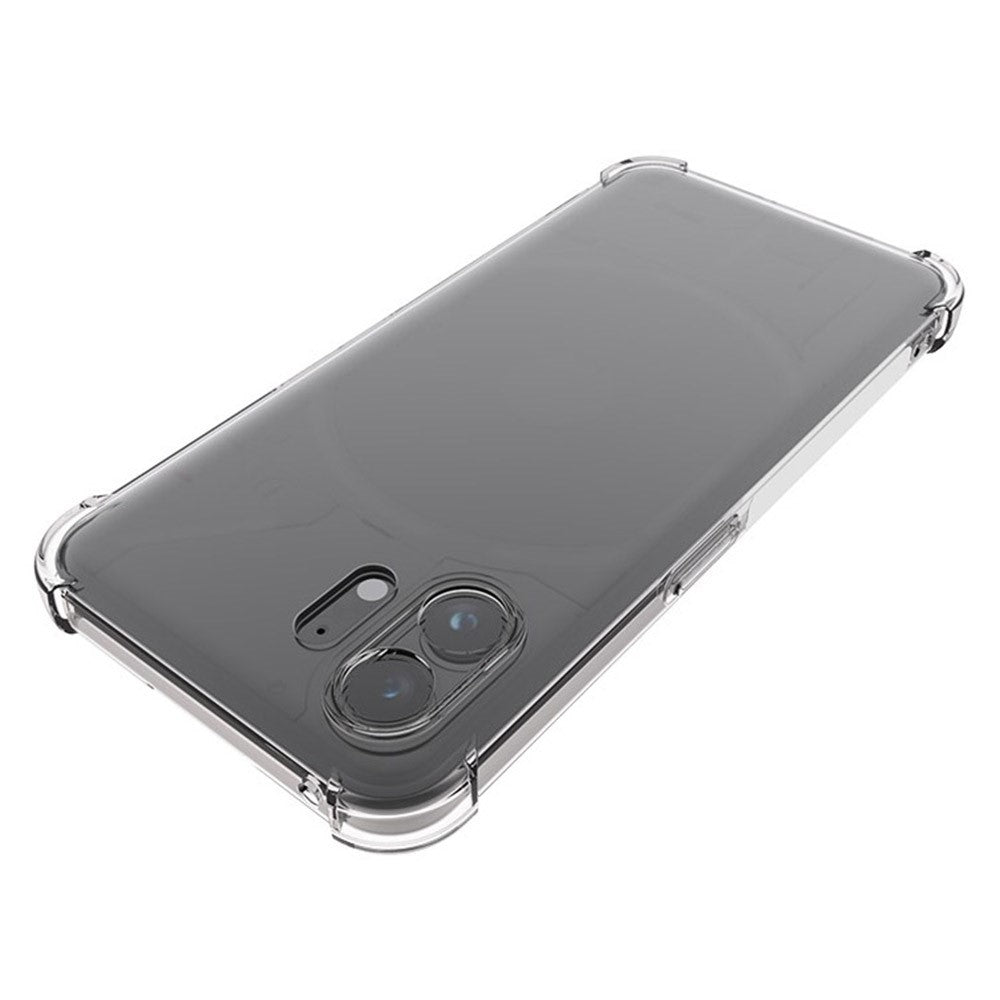 Nothing phone (2) Transparente Handyhülle – Aus TPU, mit Airbag-Schutz