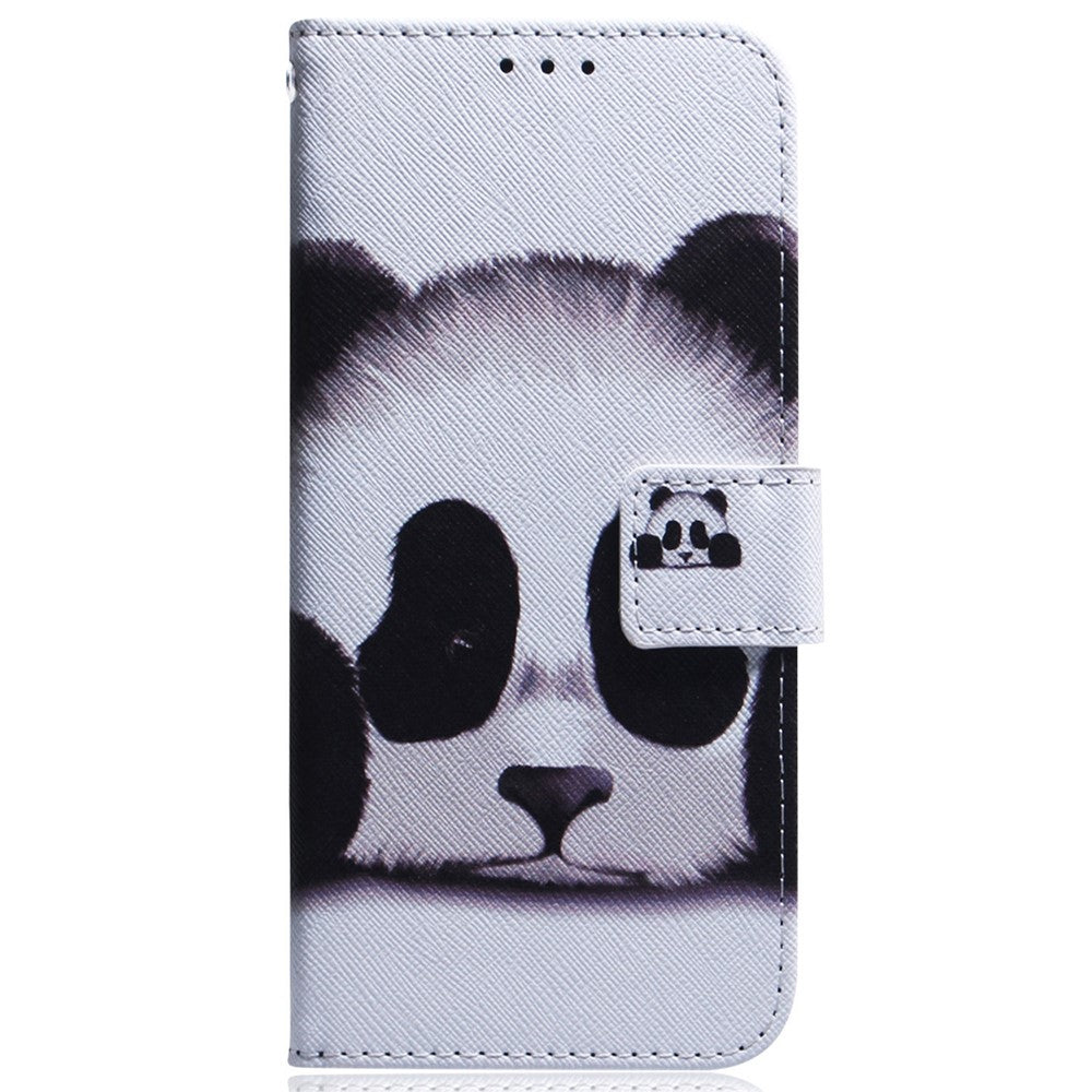 For Xiaomi Redmi Note 12 4G PU Leather Stand Cover Pattern Printing Wallet Phone Case