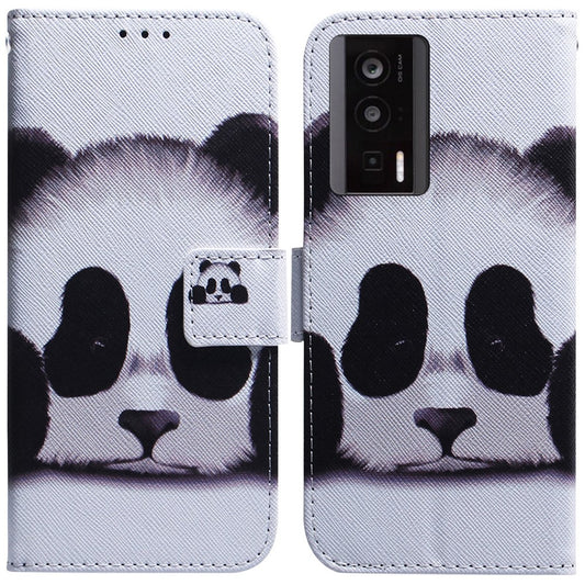Phone Case for Xiaomi Poco F5 Pro 5G / Redmi K60 5G / K60 Pro 5G , PU Leather Pattern Printed Stand Wallet Flip Cover