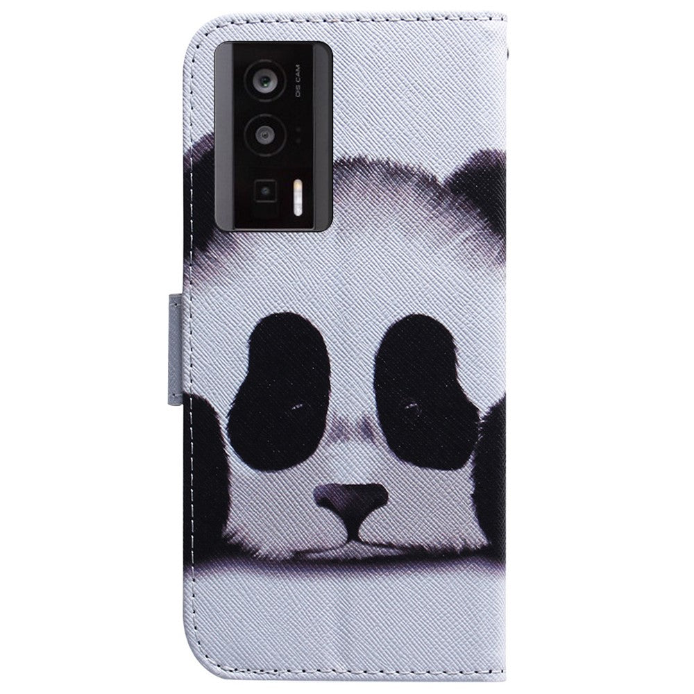 Phone Case for Xiaomi Poco F5 Pro 5G / Redmi K60 5G / K60 Pro 5G , PU Leather Pattern Printed Stand Wallet Flip Cover