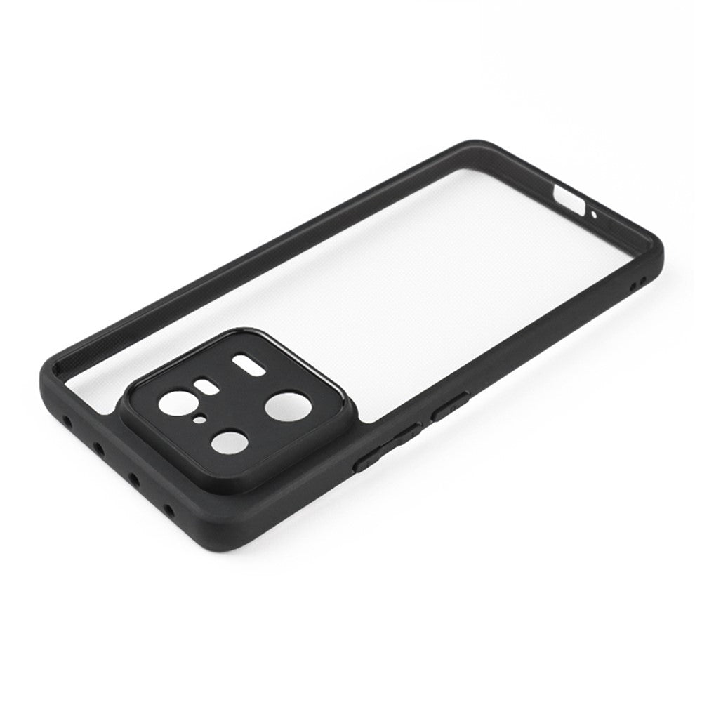 Phone Case for Xiaomi 13 Pro 5G , Flexible TPU + Hard PC Transparent Phone Cover