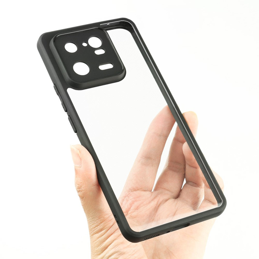 Phone Case for Xiaomi 13 Pro 5G , Flexible TPU + Hard PC Transparent Phone Cover