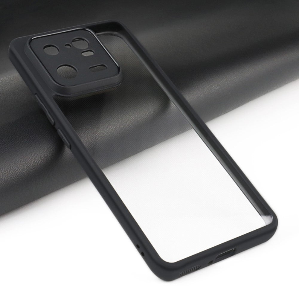 Phone Case for Xiaomi 13 Pro 5G , Flexible TPU + Hard PC Transparent Phone Cover
