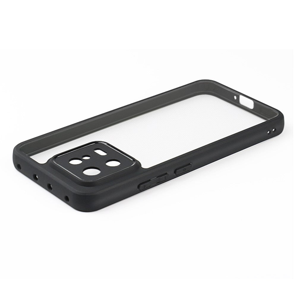 For Xiaomi 13 Super Thin TPU + PC Phone Case HD Transparent Dustproof Mobile Phone Cover