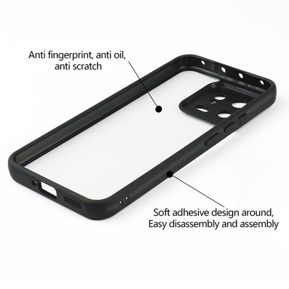 For Xiaomi 13 Super Thin TPU + PC Phone Case HD Transparent Dustproof Mobile Phone Cover