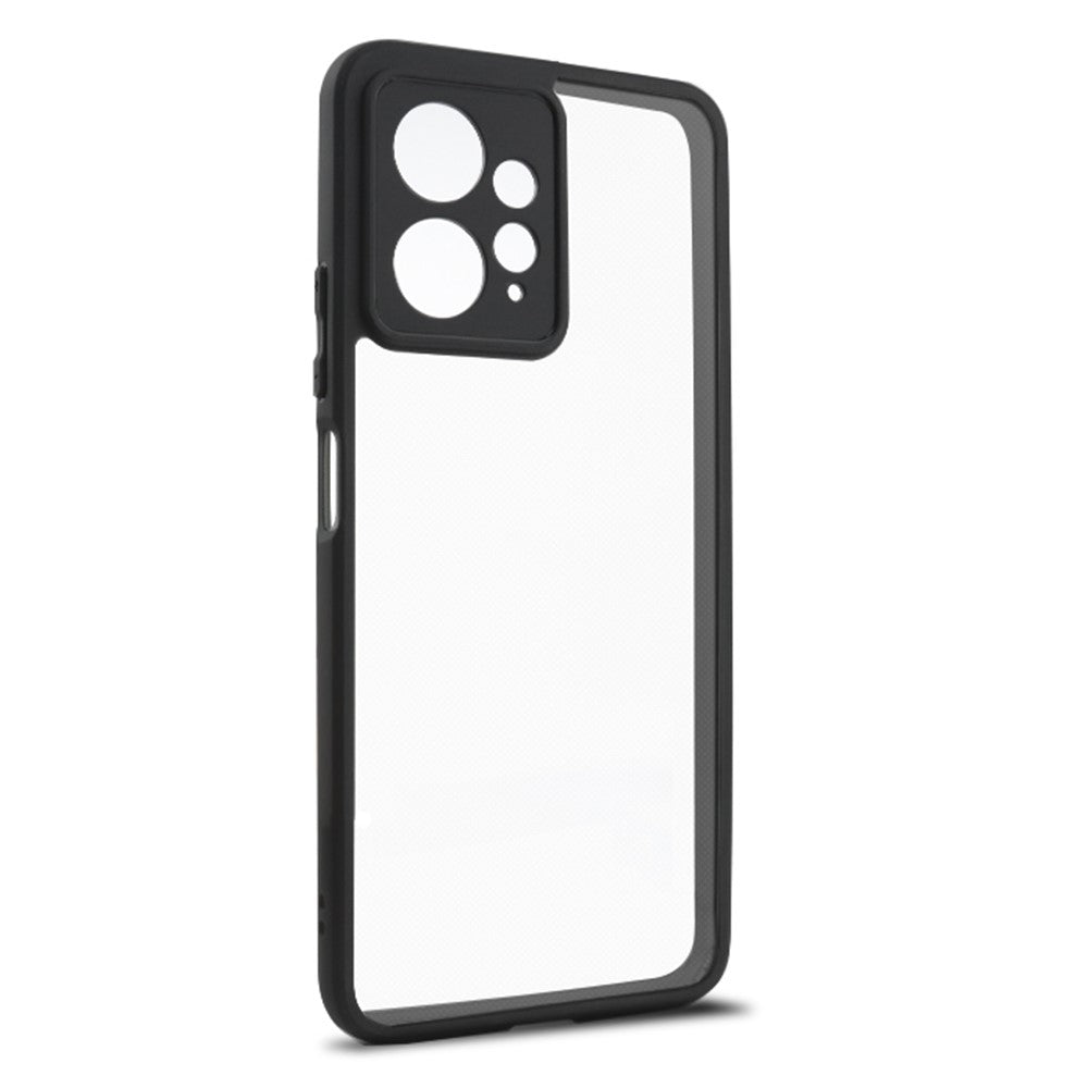 For Xiaomi Redmi Note 12 4G Protective Phone Cover PC + TPU Transparent Phone Case