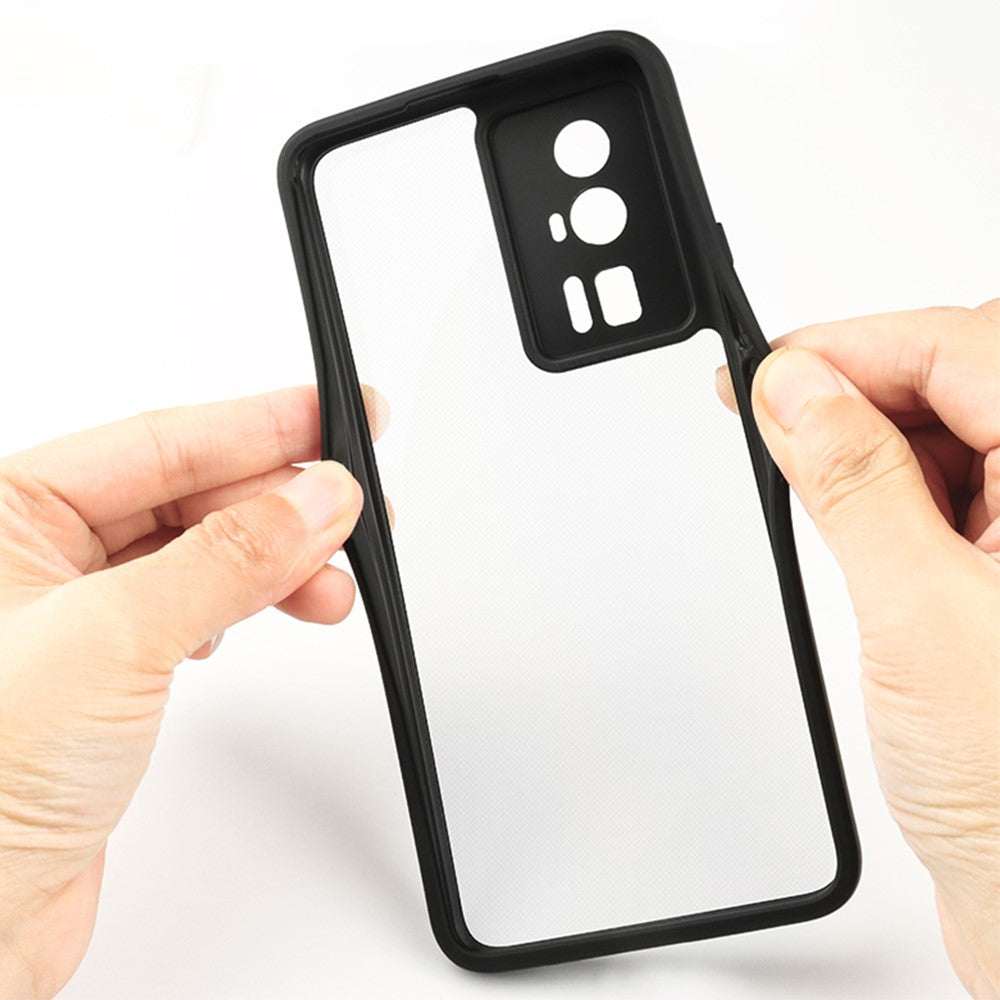 For Xiaomi Redmi K60 5G / K60 Pro 5G / Poco F5 Pro 5G Phone Case PC + TPU Transparent Phone Cover