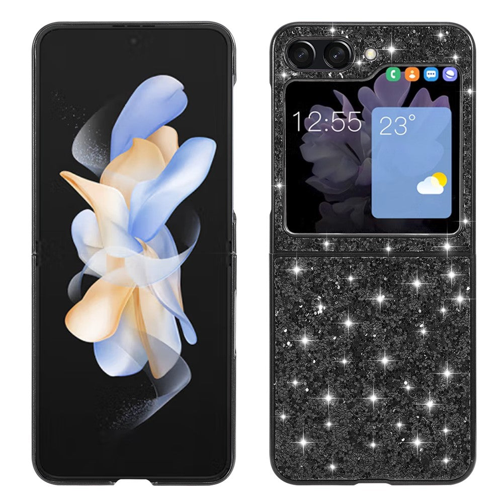 Galaxy Z Flip5 5G Schutzhülle – Funkelnde Glitzer-Rückseite