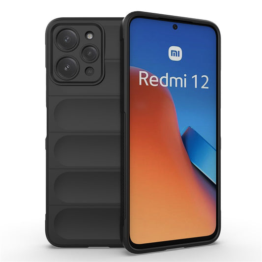 TPU Phone Case for Xiaomi Redmi 12 4G , Rugged Back Dropproof Cover