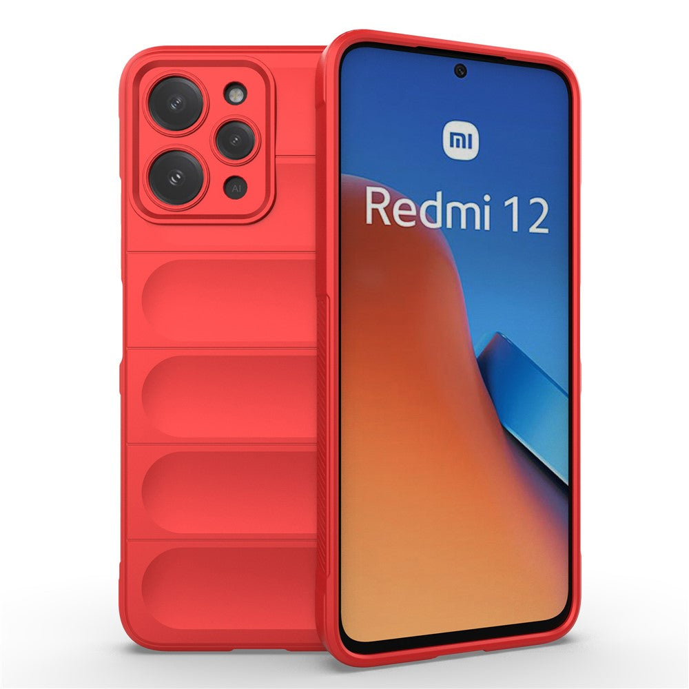 TPU Phone Case for Xiaomi Redmi 12 4G , Rugged Back Dropproof Cover