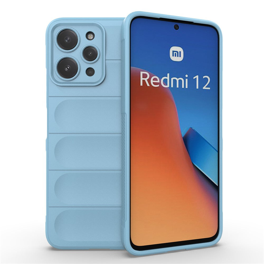 TPU Phone Case for Xiaomi Redmi 12 4G , Rugged Back Dropproof Cover