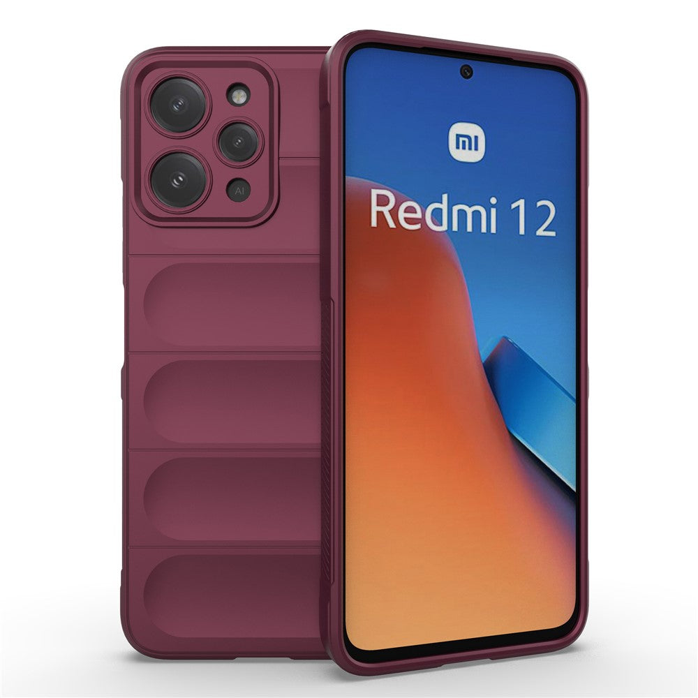 TPU Phone Case for Xiaomi Redmi 12 4G , Rugged Back Dropproof Cover