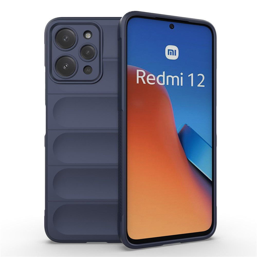 TPU Phone Case for Xiaomi Redmi 12 4G , Rugged Back Dropproof Cover