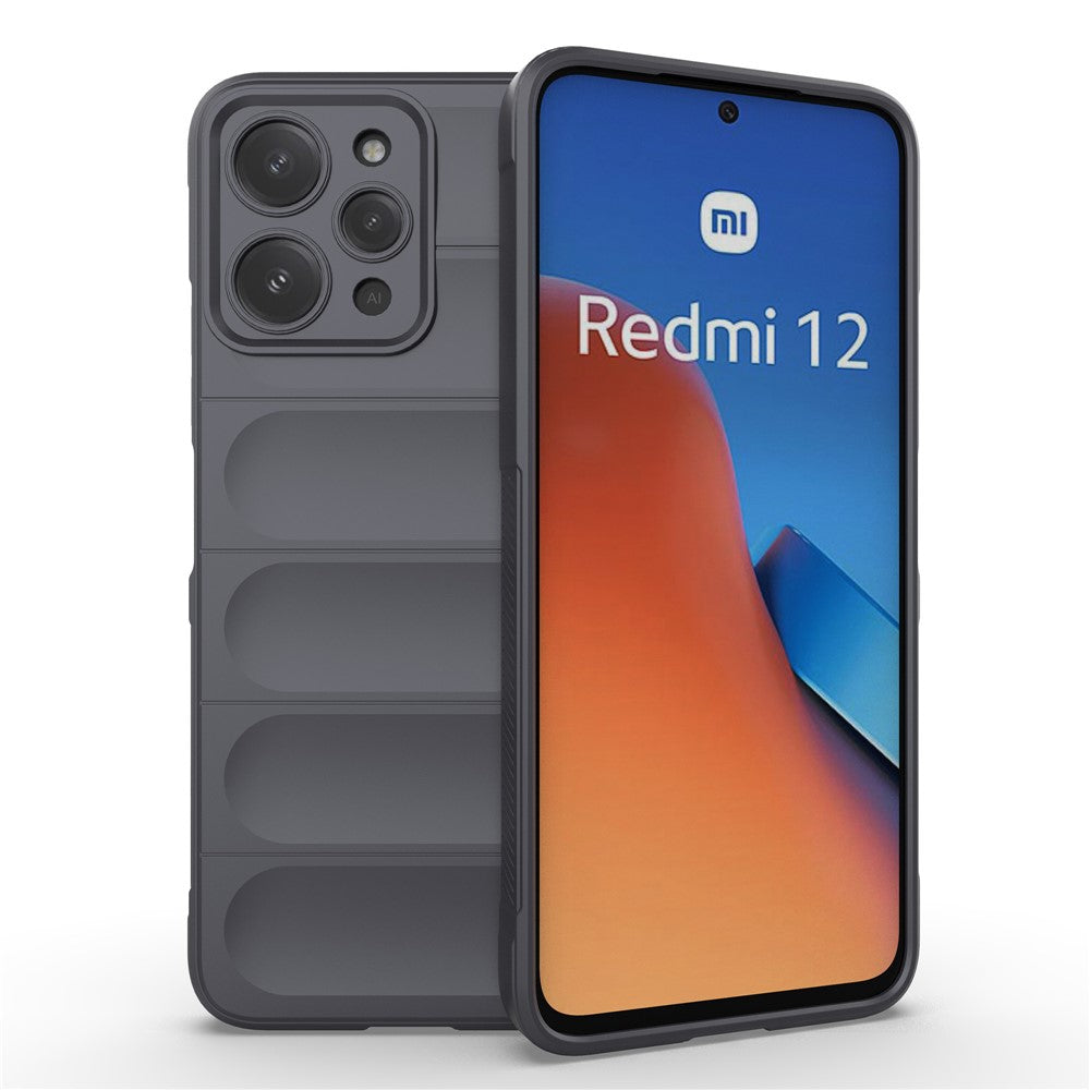 TPU Phone Case for Xiaomi Redmi 12 4G , Rugged Back Dropproof Cover