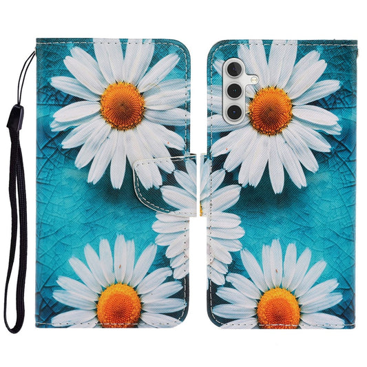 Galaxy S23 FE Wallet-Hülle – Musterdruck, mit Ständer & Riemen