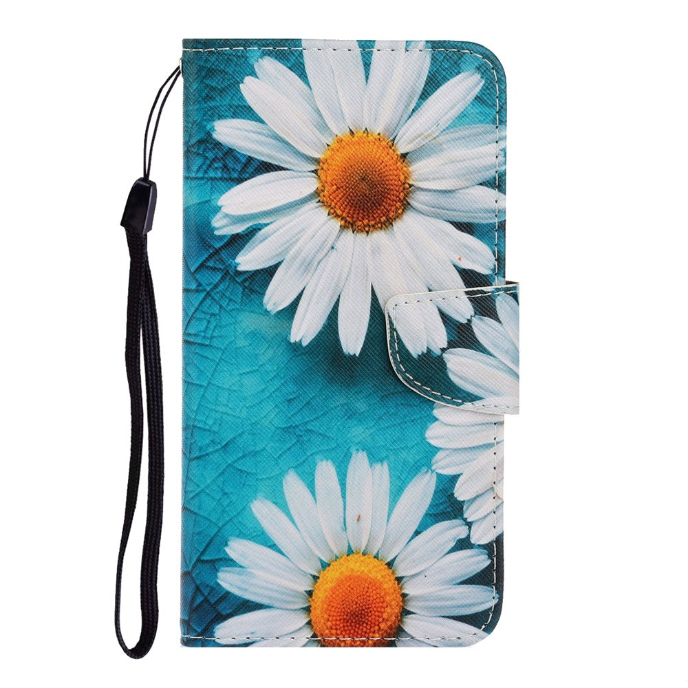 Galaxy S23 FE Wallet-Hülle – Musterdruck, mit Ständer & Riemen