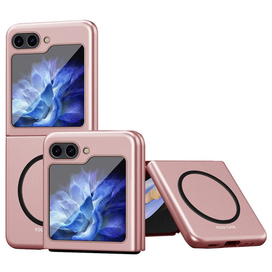 Galaxy Z Flip5 5G – Magnetische Handyhülle aus Kunststoff, mit Soft-Touch-Oberfläche