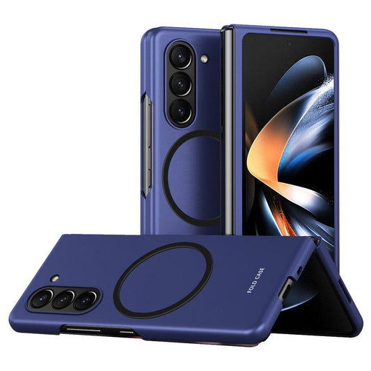 Galaxy Z Fold5 5G – Magnetische Handyhülle aus Kunststoff, mit Soft-Touch-Oberfläche