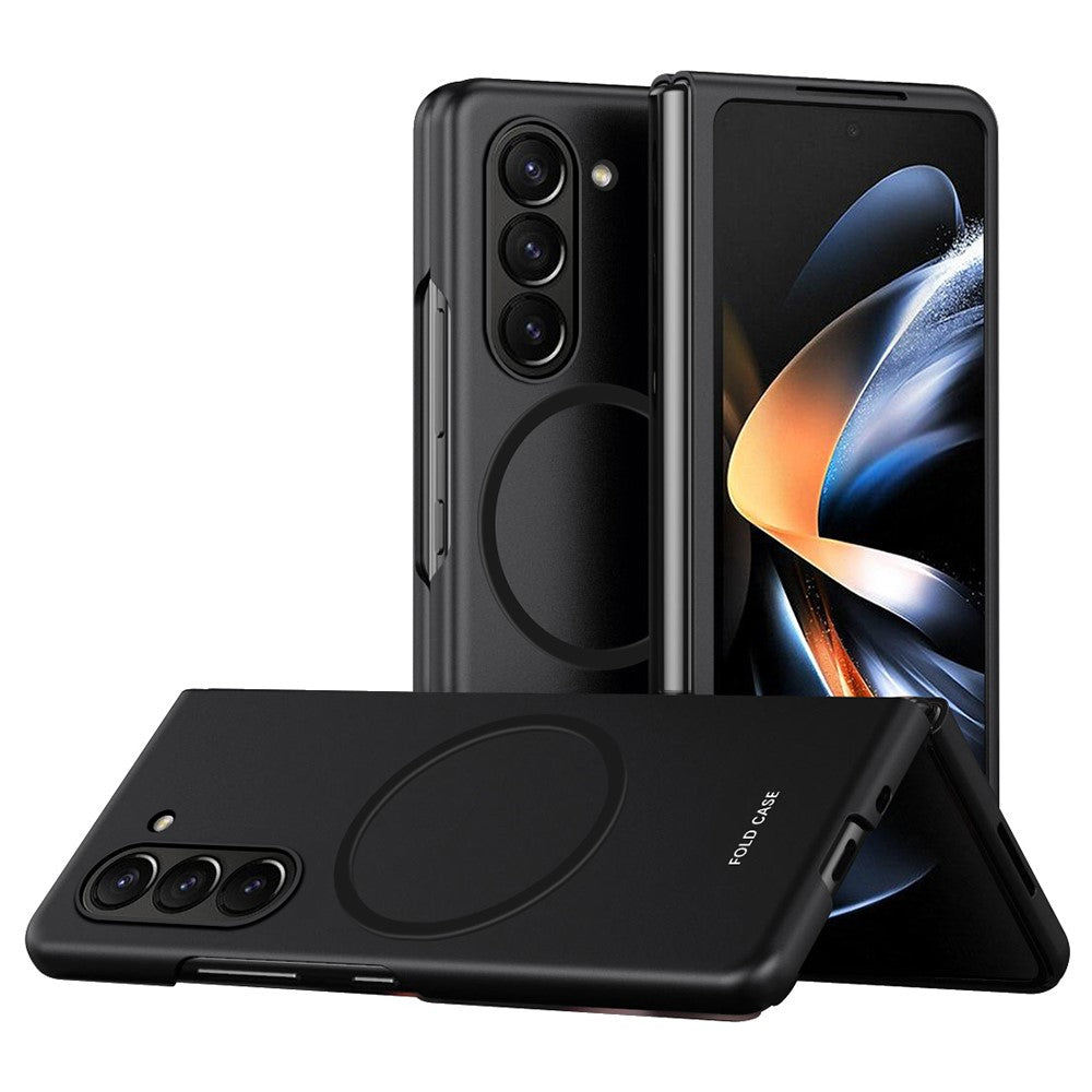 For Samsung Galaxy Z Fold5 5G Magnetic Phone Case Magnetic Case Skin-touch PC Anti-Scratch Cover