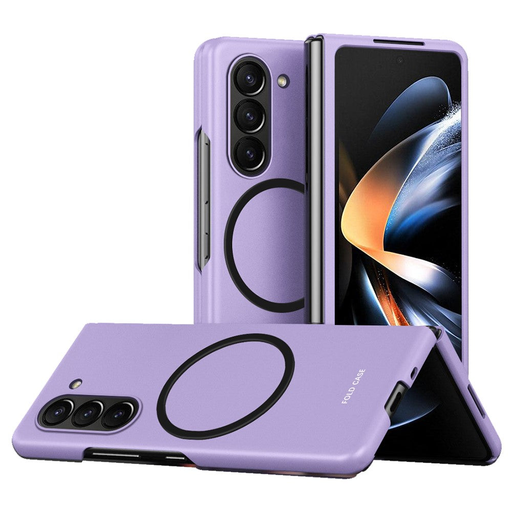 For Samsung Galaxy Z Fold5 5G Magnetic Phone Case Magnetic Case Skin-touch PC Anti-Scratch Cover