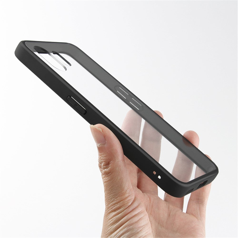 For Nothing Phone (2) Dustproof Phone Shell TPU + Hard PC Clear Phone Case Cover