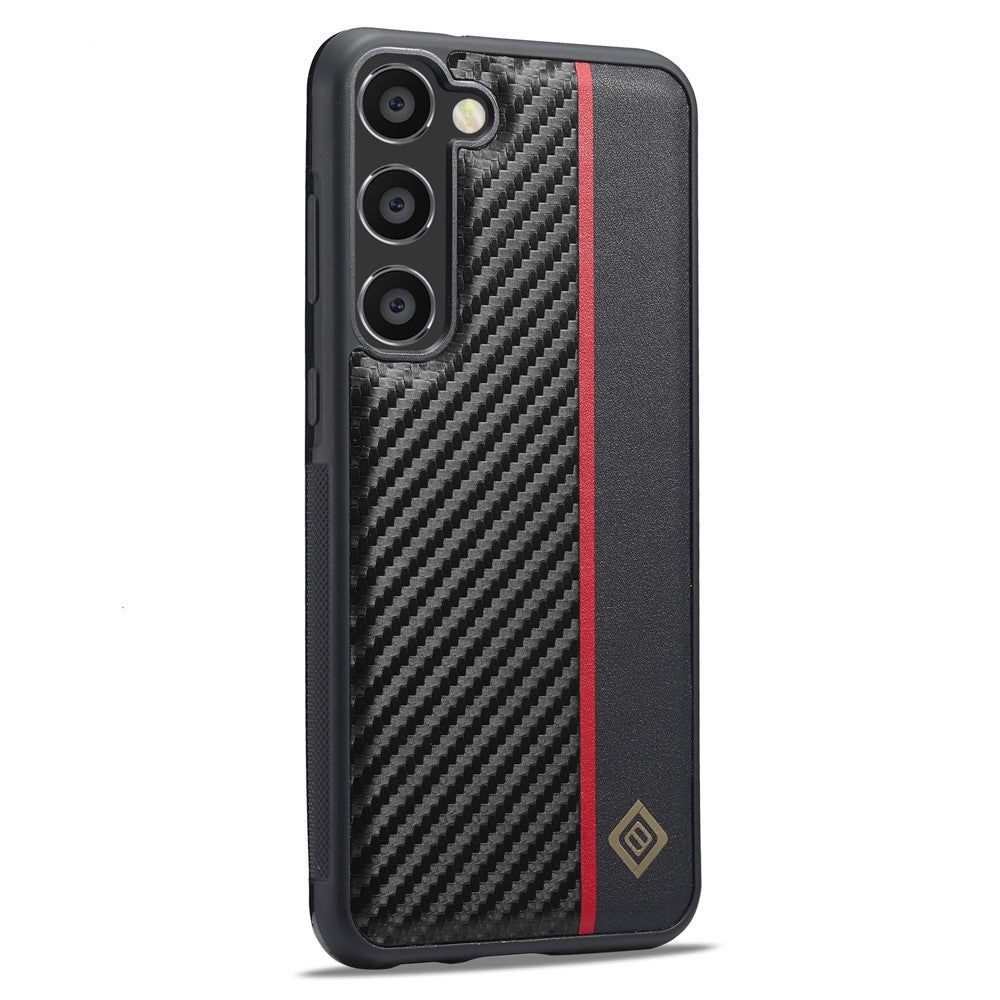 Galaxy S23 Plus Stoßfeste Hülle - Carbonfaser-Optik
