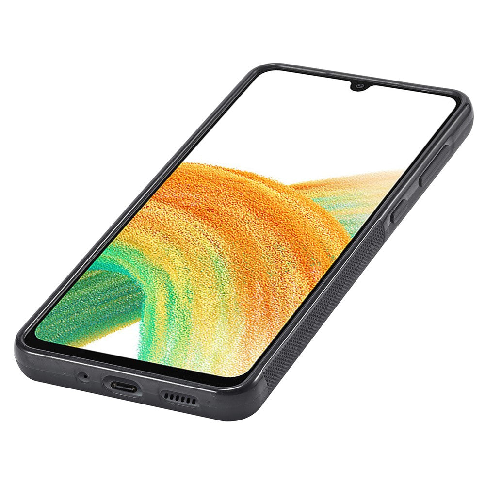 Galaxy A13 4G/5G / A04 4G / A04s 4G Stoßfeste Hülle - Carbonfaser-Optik