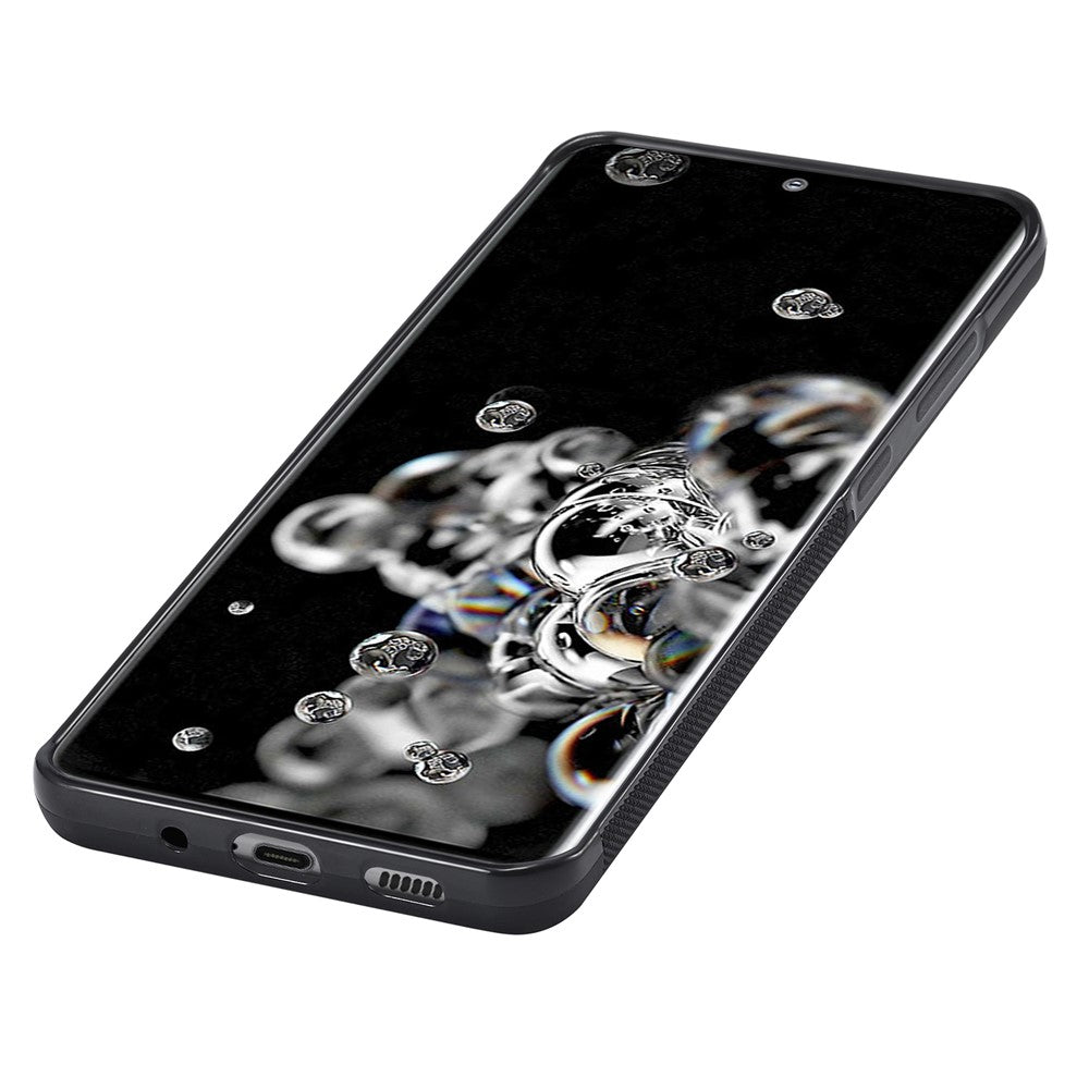 Galaxy S20 Ultra Stoßfeste Hülle - Carbonfaser-Optik