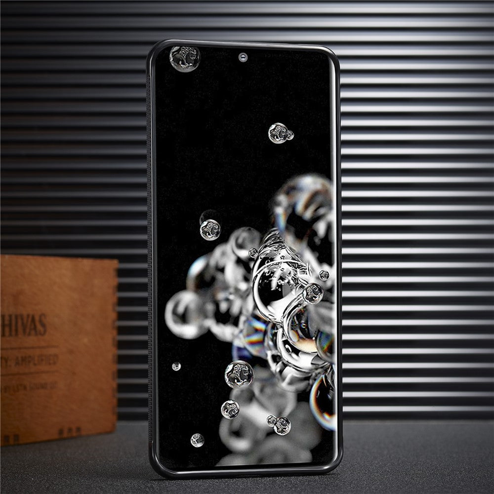 Galaxy S20 Ultra Stoßfeste Hülle - Carbonfaser-Optik