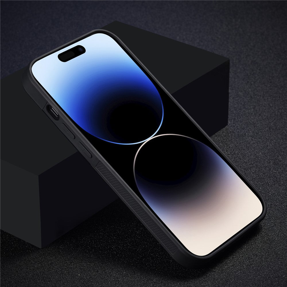 iPhone 14 Pro Stoßfeste Hülle - Carbonfaser-Optik