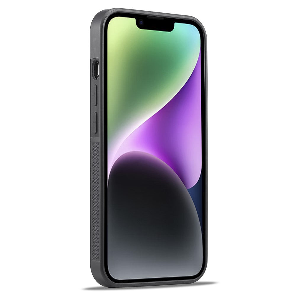 iPhone 14 Plus Stoßfeste Hülle - Carbonfaser-Optik