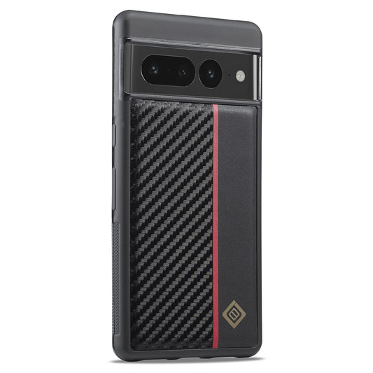 Pixel 7 Pro 5G Stoßfeste Hülle - Carbonfaser-Optik