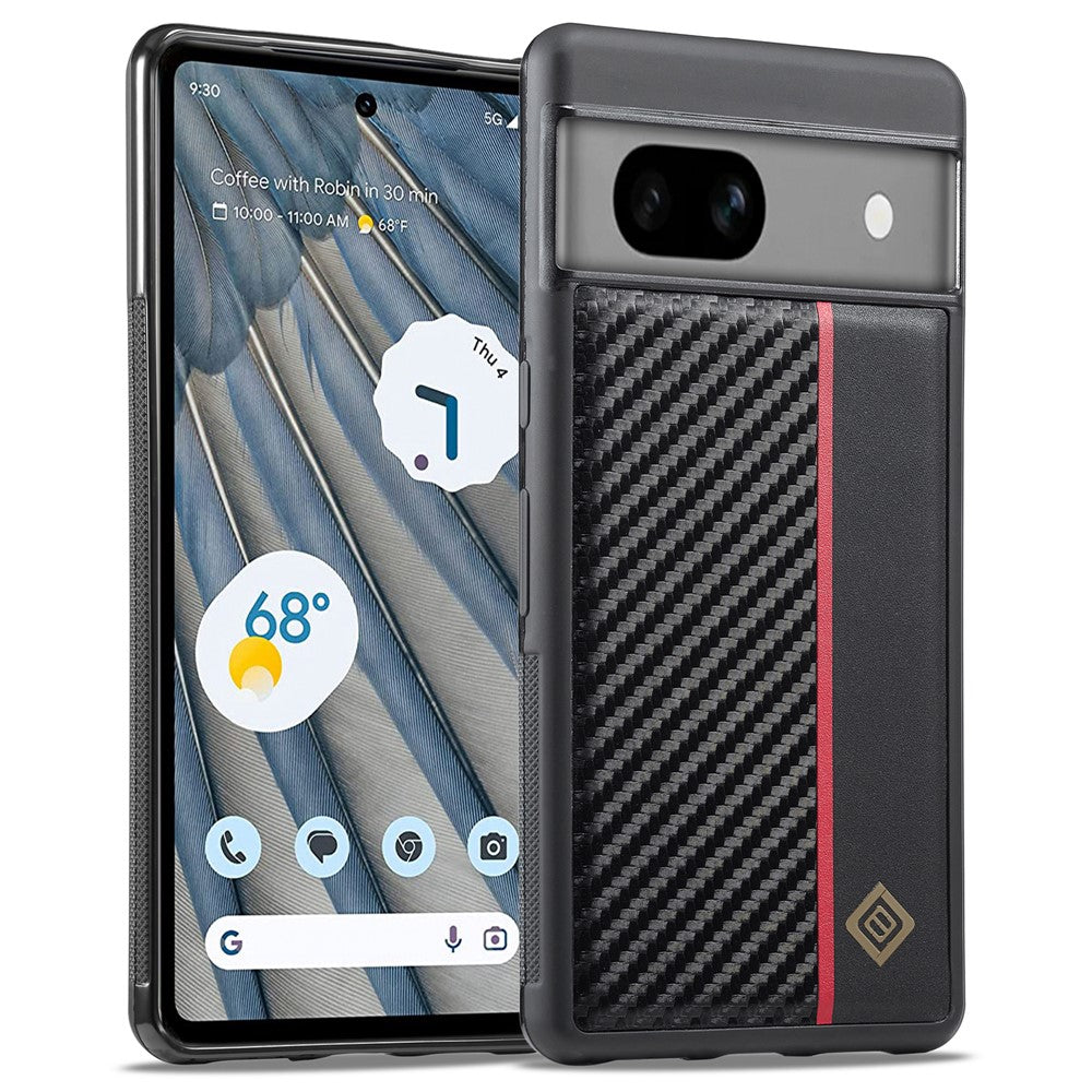 Pixel 8 Stoßfeste Hülle - Carbonfaser-Optik