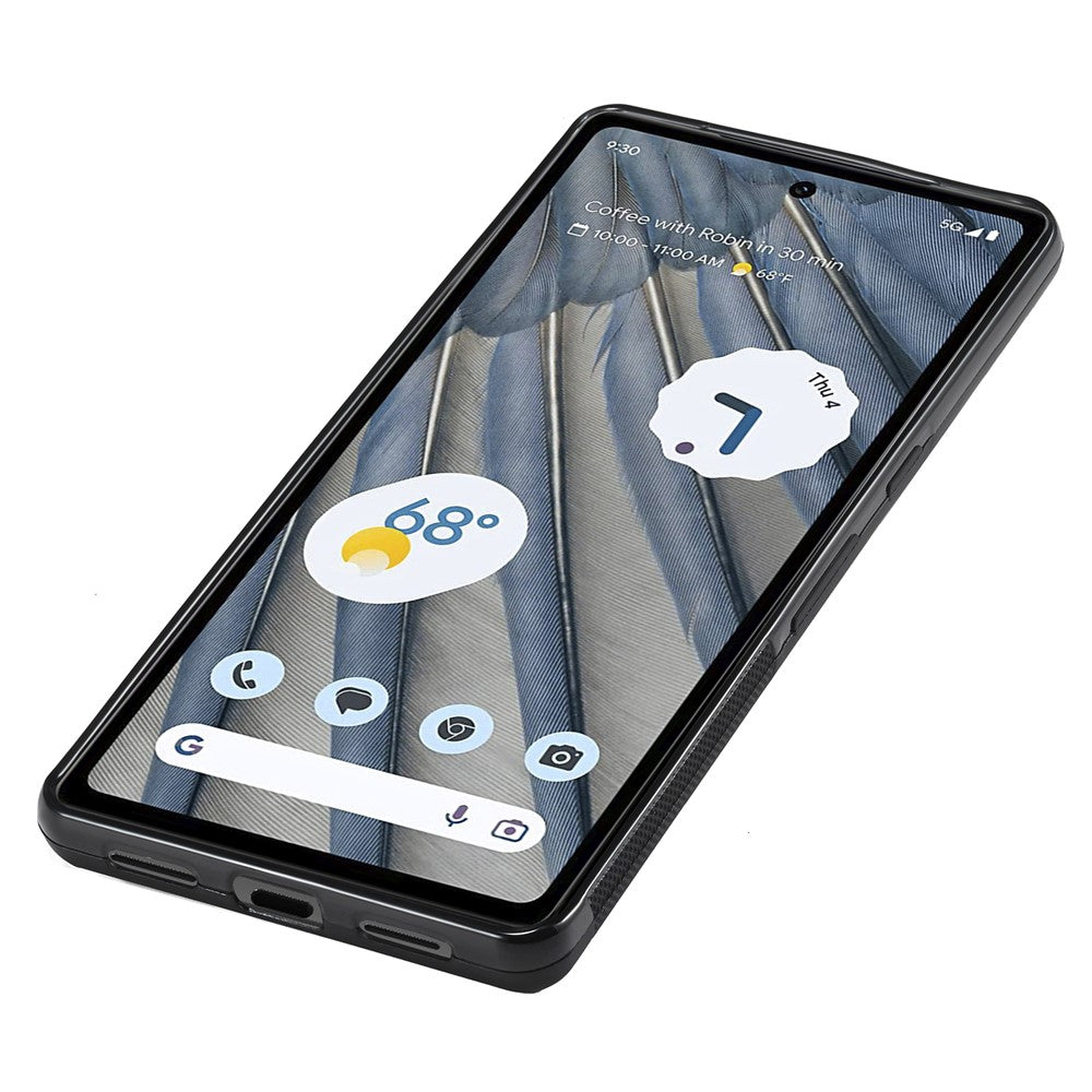 Pixel 7 5G Stoßfeste Hülle - Carbonfaser-Optik