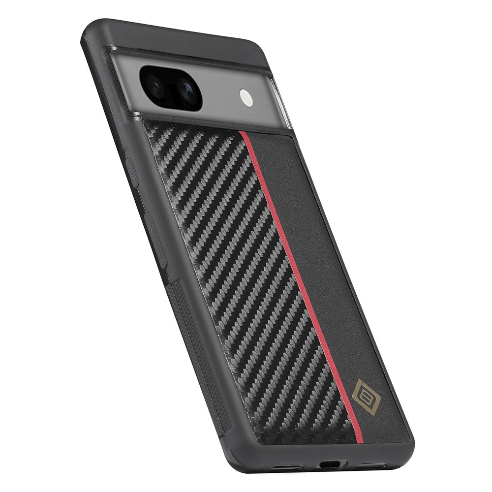 Pixel 7 5G Stoßfeste Hülle - Carbonfaser-Optik
