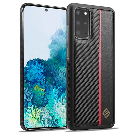 Galaxy S20 Plus 4G/5G Stoßfeste Hülle - Carbonfaser-Optik