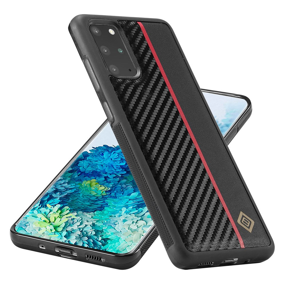 Galaxy S20 Plus 4G/5G Stoßfeste Hülle - Carbonfaser-Optik