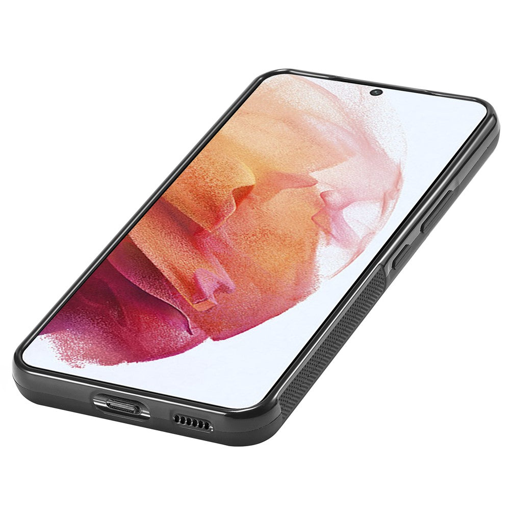 Galaxy S21 4G/5G Stoßfeste Hülle - Carbonfaser-Optik