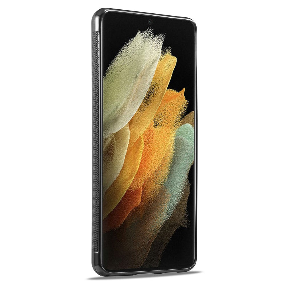 Galaxy S21 Ultra 5G Stoßfeste Hülle - Carbonfaser-Optik